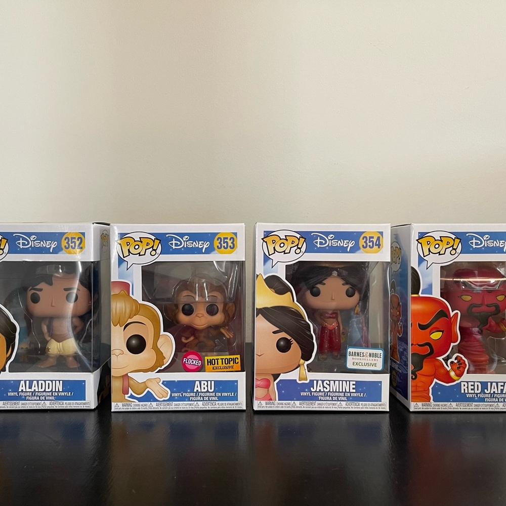 Disney Aladdin Funko Pop! Figures Set